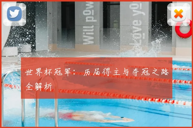 世界杯冠军：历届得主与夺冠之路全解析